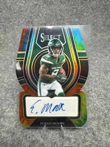 2021 Select Elijah Moore Rookie Signature RC Tie Dye Prizm Auto /25 - Picture 1 of 2