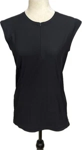 Athleta Medium Pacifica II Tank UPF Schwimmshirt schwarz EUC Paddeln Boarding - Bild 1 von 13