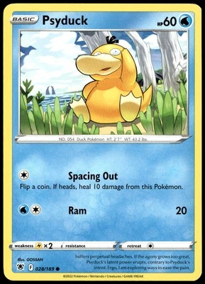 SWSH10: Astral Radiance #028/189 Psyduck - Image 1 of 2