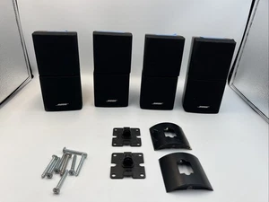 4x Used Bose Lifestyle Acoustimass Double Directional Speakers TESTED - Picture 1 of 16