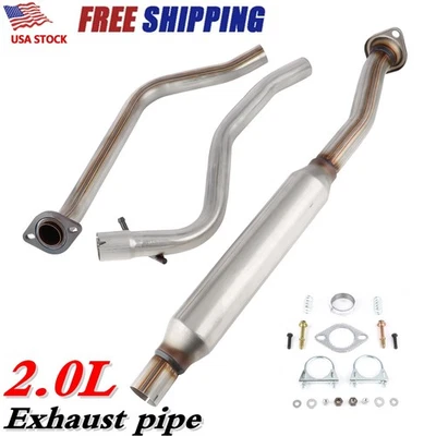 Exhaust Pipe System Fits For Subaru Impreza 2.0L Sedan 2012 2013 2014 2015 2016 - Image 1 of 4