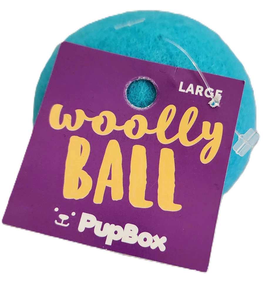 PupBox - Woolly Ball - Dog Toy - New Zealand Wool - Indoor or Outdoor **NEW** - Image 1 of 1