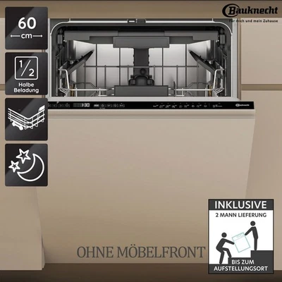 Bauknecht BK7IPA15BM6L0 Geschirrspüler Vollintegrierbar NaturalDry 42dB 2ML - Bild 1 von 4