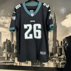 Camiseta deportiva negra Nike Saquon Barkley Philadelphia Eagles talla mediana - Imagen 1 de 8