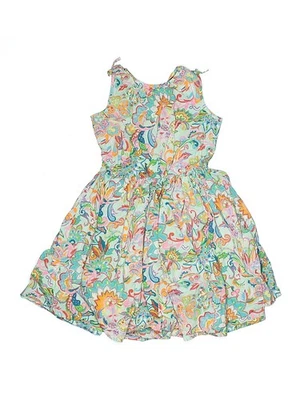 Vestido verde Lands' End para niñas 7 Foto 1 de 2