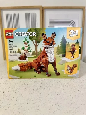 LEGO 31154 Creator 3 In 1 Forest Animals Red Fox Toys NEW SEALED FREE SHIPPING - Image 1 of 4
