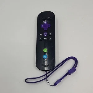 Controlador remoto para juegos Roku GR-14 fabricante de equipos originales con correa de muñeca púrpura - Imagen 1 de 4
