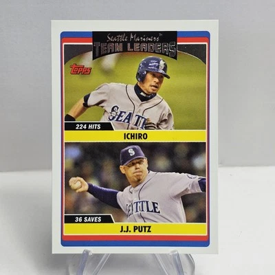 Ichiro Suzuki 2006 Topps Update Team Leaders J.J. Putz #UH320 - Image 1 of 2