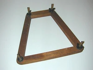 Wright & Ditson Antique Tennis Racquet Press - Wood with Large Wing Nuts - Picture 1 of 1