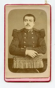 CDV .LAPORTE . MOURMELON-LE-GRAND. Camp de CHALONS. Soldat du 106ème - Picture 1 of 2