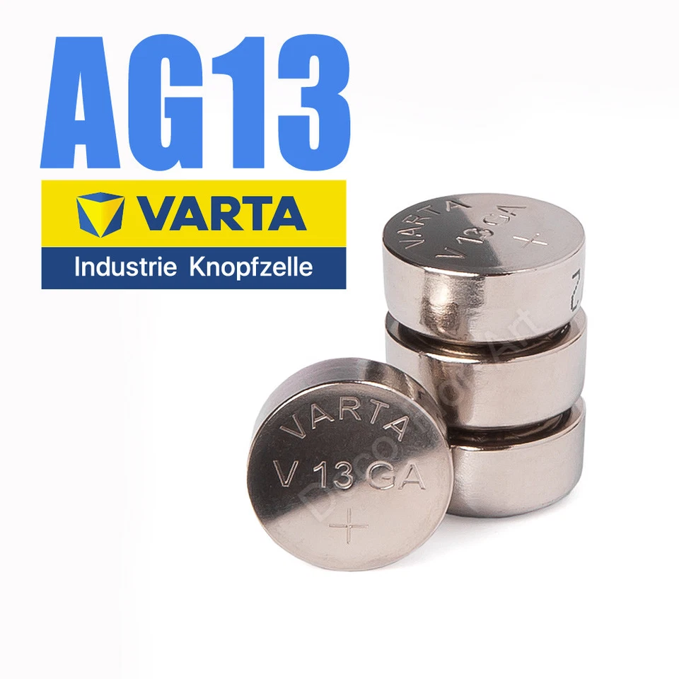 Original VARTA V13GA AG13 Knopfzelle Knopfbatterie LR44 A76 AG13A AG 13