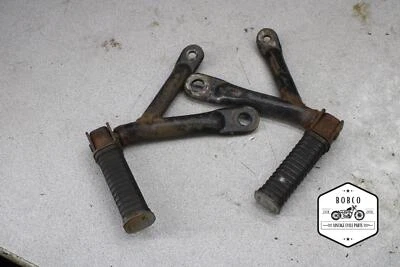 Honda CL175 K0 1968 Sloper reposapiés traseros clavijas juego peldaños par W6-0500. RV Foto 1 de 4