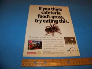 Video Game Ad Vintage 1993  Sim Ant for SNES  by Maxis - Picture 1 of 2