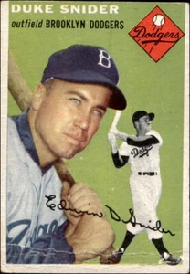 1954 Topps #32 Duke Snider - Picture 1 of 2