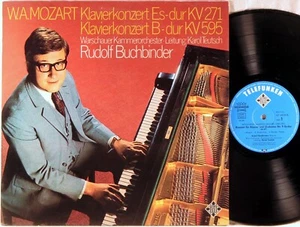 TELEFUNKEN Mozart BUCHBINDER Piano Concerto #27 & #9 TEUTSCH SLT 43 125-B EX - Imagen 1 de 2