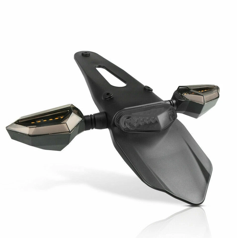 For Yamaha YZ250F 2009-2017 WR250F Rear Fender Brake LED Tail Turn Signal Light — 第 1/4 张图片