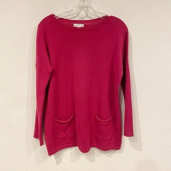 Garnet Hill Organic Cotton Sweater Size XL EUC - Image 1 of 4
