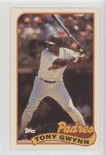 1989 Topps/LJN Baseball Talk Tony Gwynn #62 HOF