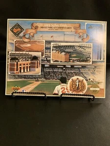 1992 Upper Deck Baltimore Orioles Camden Yards Opening Day Limited Edition Sheet - Picture 1 of 4