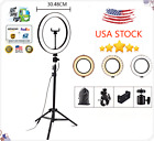 12 inch ring light with Stand and phone holder