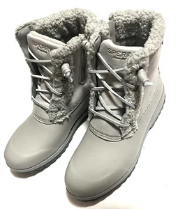 Sperry Women's Maritime Teddy Trim Grey Size 7 M Repel Winter Trim Snow Boot - Bild 1 von 11