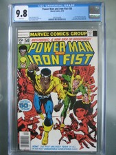 Power Man & Iron Fist #50 CGC 9.8 WP Marvel Comics 1978 1st Issue