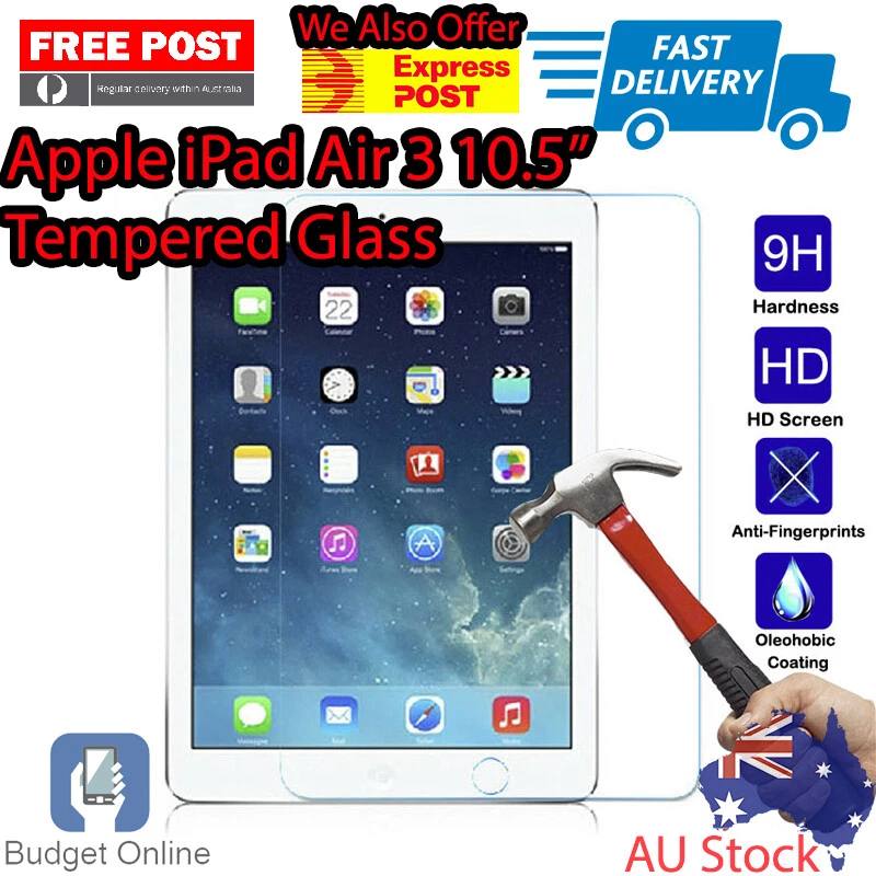 Apple 2019 iPad Air 3 10.5" Tempered Glass Screen Protector Scratch Resistant - Image 1 of 4
