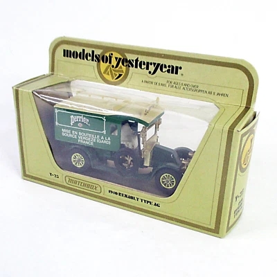 Vintage Matchbox Diecast - Models of Yesteryear - 1910 Renault AG Van - Perrier - Image 1 of 4