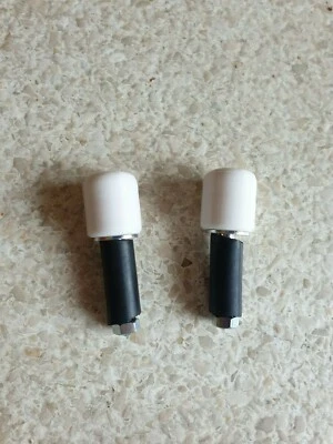 2x Contrappesi manubrio stabilizzatori bilancieri moto universali - Immagine 1 di 4