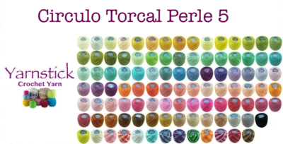 2 x 42m TORCAL Crewel Smocking Hardanger Blackwork Embroidery Thread Perle 5 - Image 1 of 4