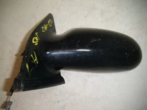 96-02 Saturn S Series Sedan Black Power LH Left Drivers Side Door Mirror  - Picture 1 of 4