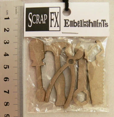 Mini Kit de Herramientas - Paquete de 5 - Destornillador, Sierra de Mano, Martillo, Llave y Alicates Chatarra FX G Foto 1 de 3