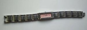 Genuine DKNY NY3410 Ladies Stainless Steel Silver WATCH with PINK face& crystals