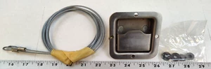 Stainless Steel Paddle Door Latch Handle P/N 97-7059-00001 - Picture 1 of 6