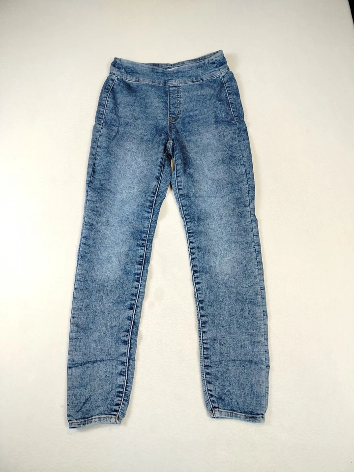 Leggings SO Sonoma Goods For Life para mujer pequeños azules tiro alto minimalistas básicos Foto 1 de 4