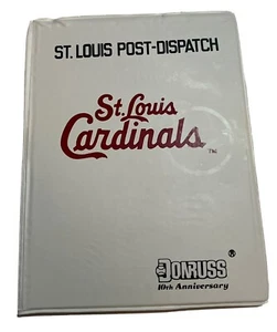 Vintage St Louis Post Dispatch Cardinals promotional baseball cards & book 1990 - Picture 1 of 12