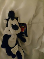 Pepe Le Pew mini bean bag Warner Studio Stores new with tags rare