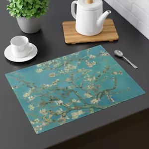 Placemat, 1pc, Van Gogh, Almond Blossom Floral placemat - Picture 1 of 4