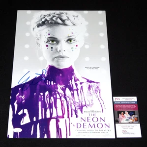 ELLE FANNING "JESSE" SIGNED THE NEON DEMON 12X18 POSTER HORROR JSA COA!! - Picture 1 of 1