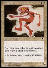 Auratog -LP - Tempest MTG Magic Cards White Rare