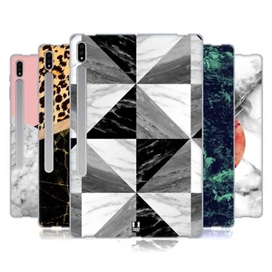 HEAD CASE DESIGNS MARBLE TREND MIX SOFT GEL CASE FOR SAMSUNG TABLETS 1 - Picture 1 of 14