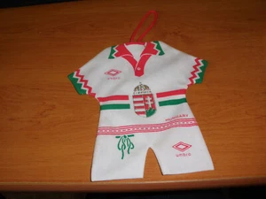 FOOTBALL MINI MAILLOT DE LA HONGRIE SANS LA VENTOUSE - Imagen 1 de 2