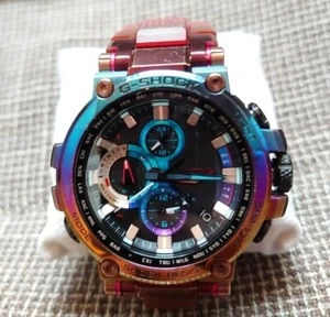 Orologio Bluetooth CASIO G-SHOCK Volcanic Lightning MTG-B1000VL-4AJR buone condizioni - Foto 1 di 9