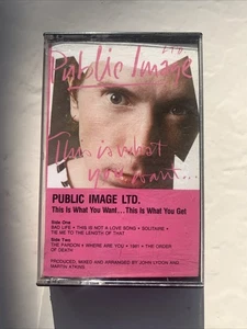Public Image Ltd - This Is What You Want...This Is What You Get (Cassette, 1984) - Picture 1 of 2