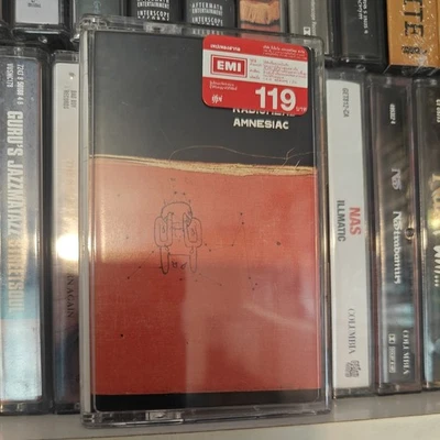 Radiohead Amnesiac FULLY PLAY GRADED cassette album **ref images  - Image 1 of 4