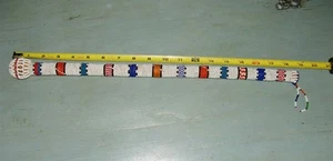 Tribal Beaded African Club Knobkerrie Ndebele People Ceremonial 19 3/4" - Picture 1 of 6