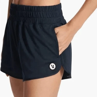 Pantalones Cortos Vuori Micro Malla Mujer Tinta Media Entrenamiento Activo Sin Forro Gimnasio Atlético #p Foto 1 de 4