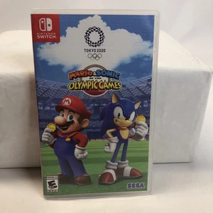 Mario and Sonic at the Olympic Games Tokyo 2020 Nintendo Switch Game Works - Picture 1 of 3