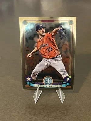 2019 Topps Gypsy Queen - Justin Verlander #111 Chrome - Houston Astros - Image 1 of 2