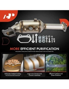 A-Premium Front Left and Right Catalytic Converter Kit Direct-Fit Compatible - Picture 1 of 6